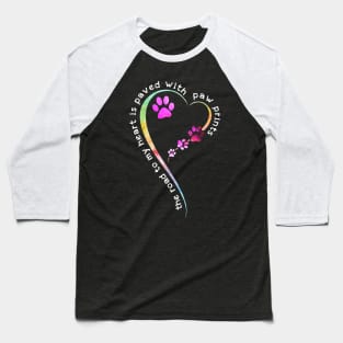 Dogs always fill the human's heart with love Baseball T-Shirt